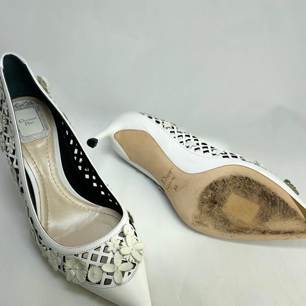 Christian Dior 'flore Laser Cut' Pumps - Picture 12 of 13
